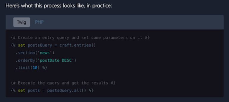 Craft docs
