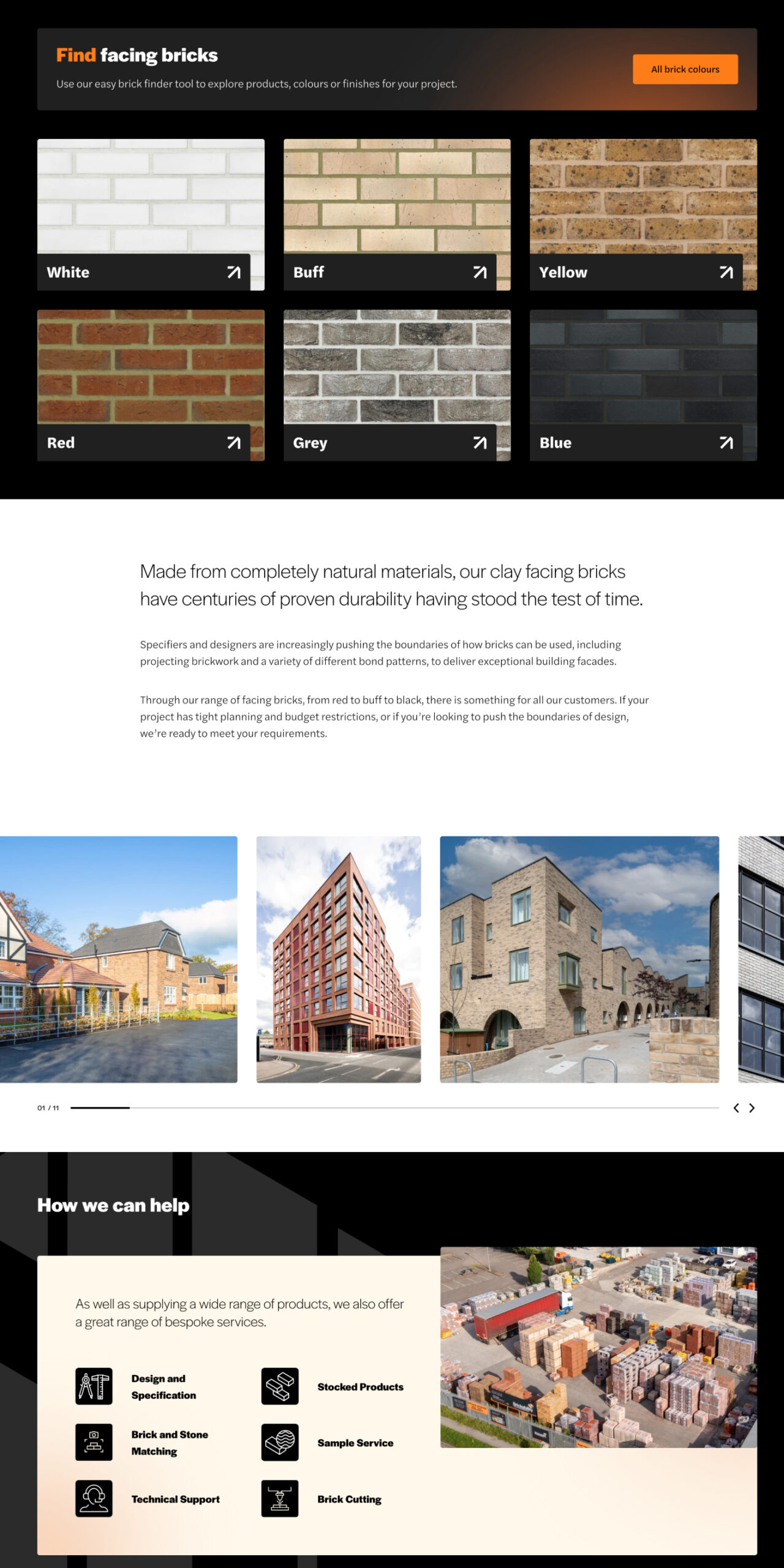 Brickability product webpage Moving Image 1