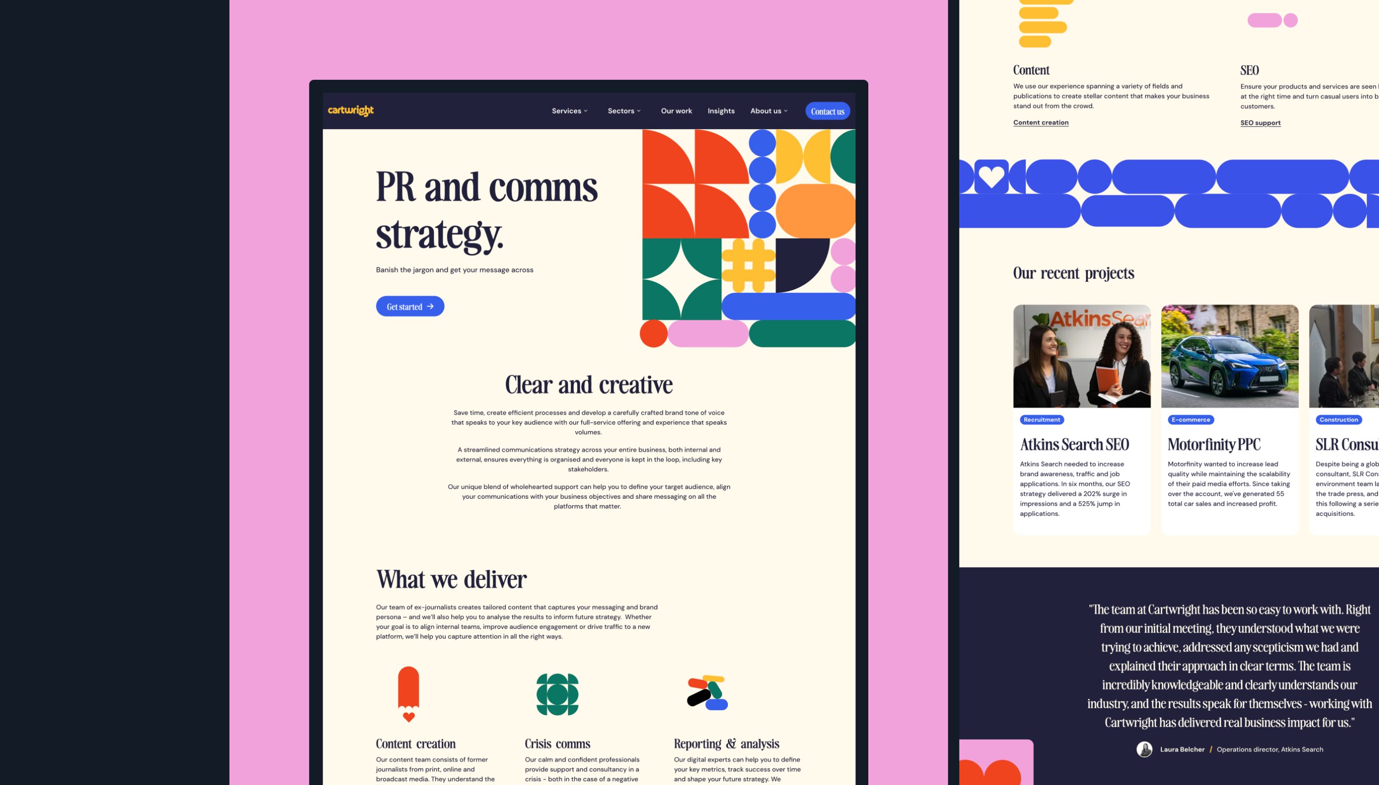 Cartwright Services Pages