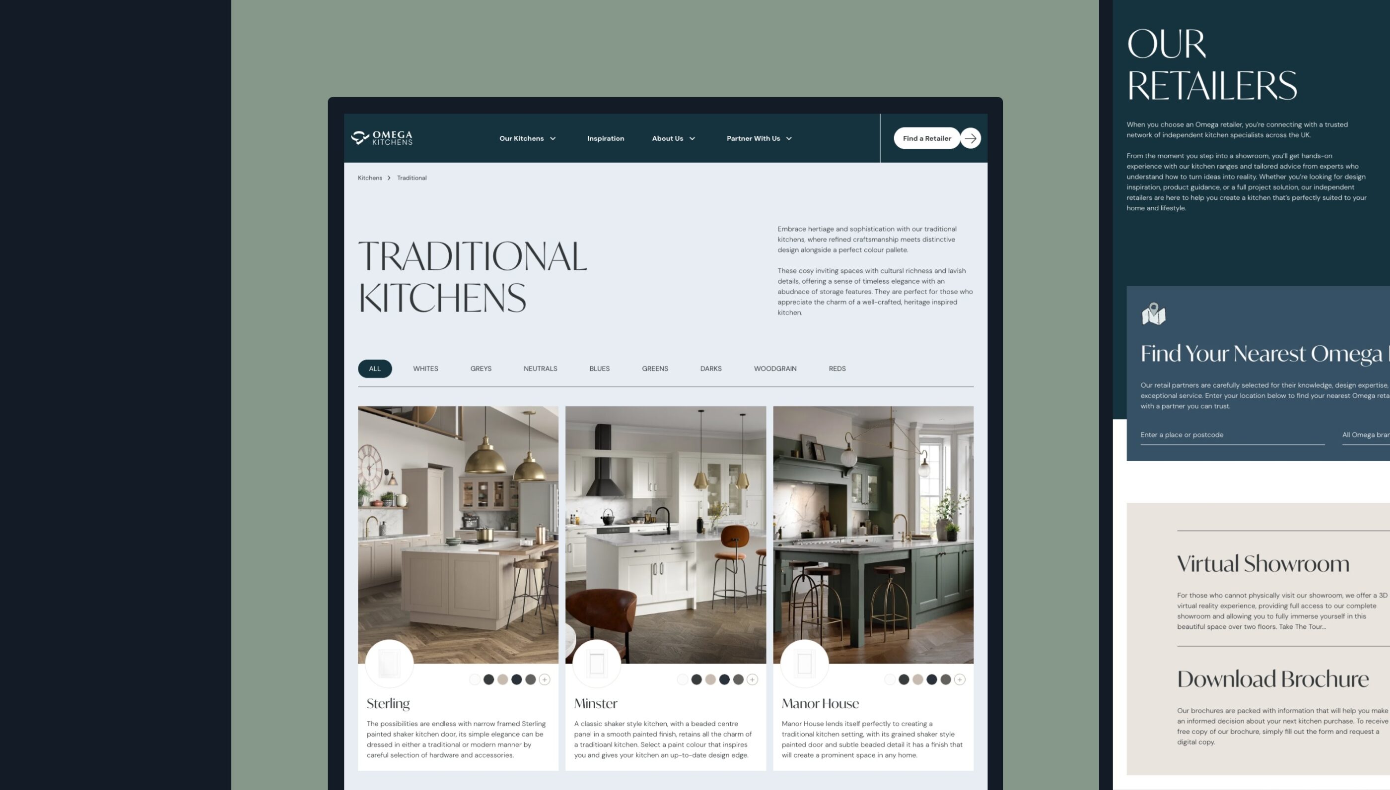 Omega Kitchens Traditional Kitchens