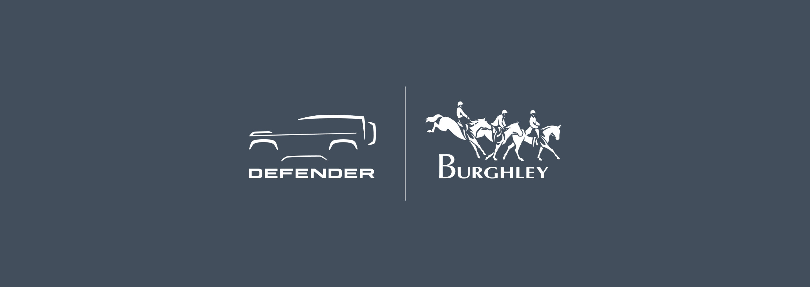 Defender and Burghley logos Hero Desktop
